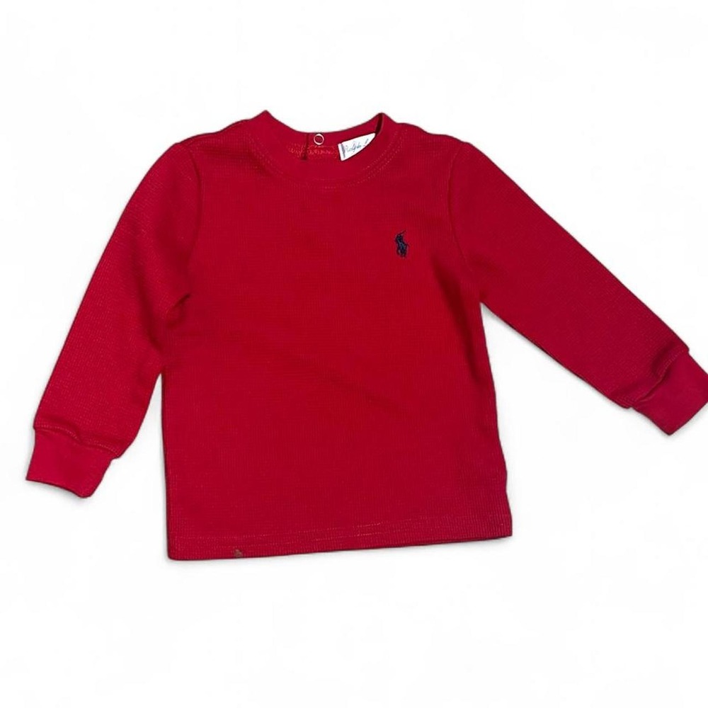 Ralph Lauren red long sleeve
